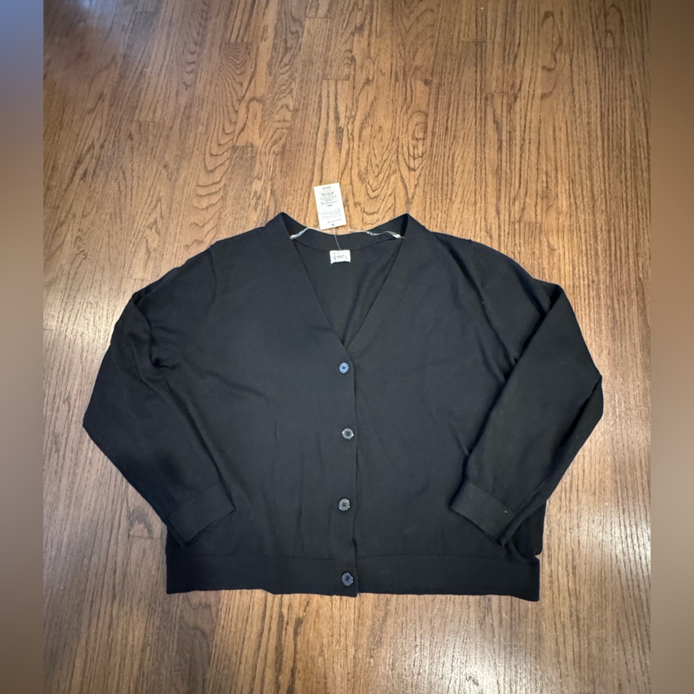 NWT a new day Women's Black Cardigan Sweater